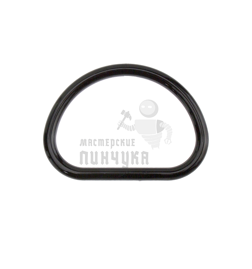 Ручка для сумки, акриловая, цв.черный