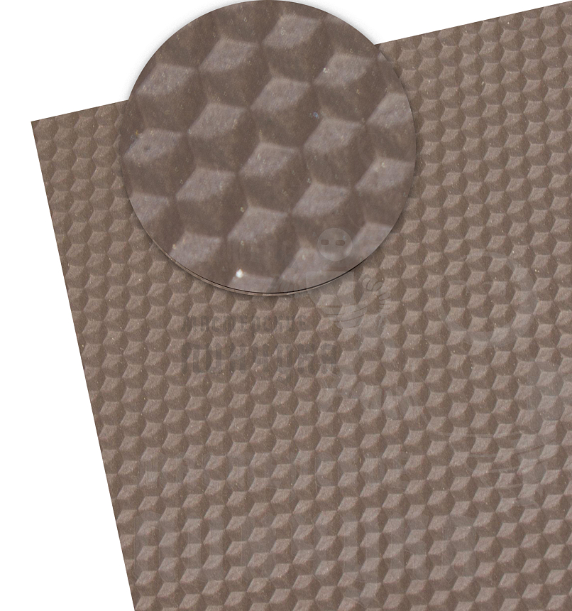 Микропора Кировская "НПШ" 1200*770 7,5+-0,5мм Коричневый рис. Диамонд