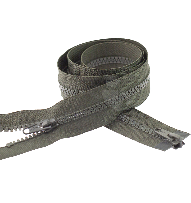 Молния Трактор "JUDSON", 80см, Тип-5, разъёмная двухзамковая, цв.хаки