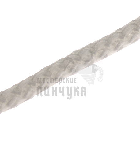 Шнурки круглые с наполнителем, 80см, цв.белый (№101)
