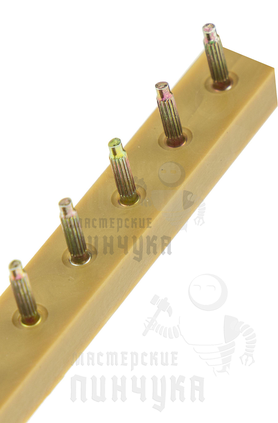 Полоса п/у со штырем "BASF" 10 пар,т.3,0, цв. бежевый