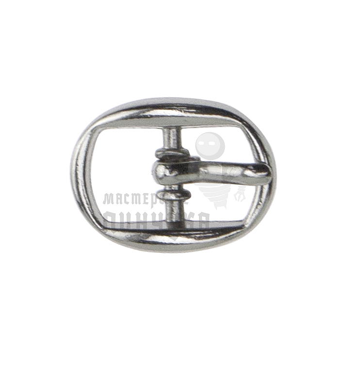 Пряжка обувная 8мм (14613) никель
