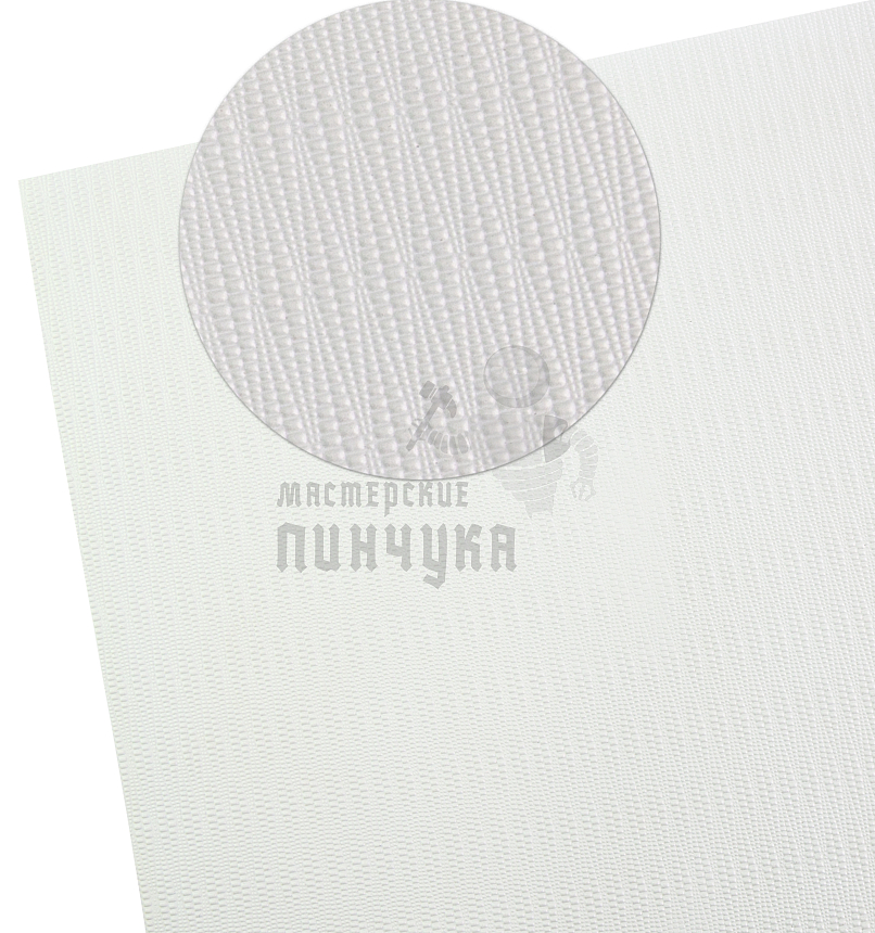 Проф. листовая Piligrim "Зерно" 380х570х1.8мм, твердость 75 цв.белый