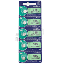 Батарейка muRata 315 SR716SW BL5 1.55V (5/100/500) - Чертеж
