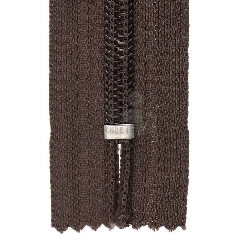 Молния 55см Коричневый