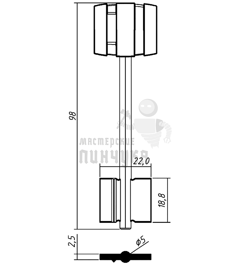 BRD6DP (силумин)