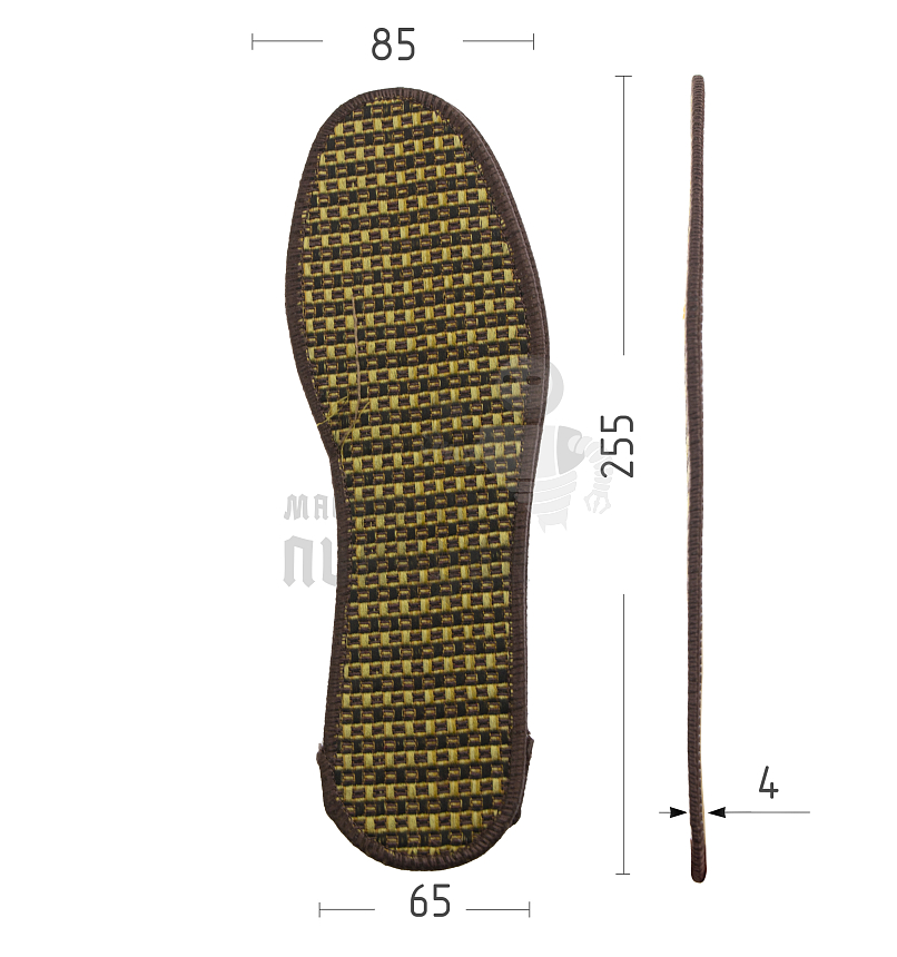 Стельки для обуви,бамбук (В94) р.41