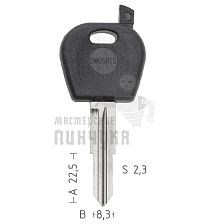 T00DW1RP TP00DAE-4DP1 DWO5RT0 а/пласт.с мест.п/чип DAEWOO - Чертеж