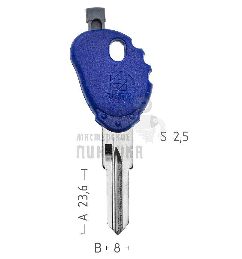 T00ZA19RPA TP00ZA-11P ZD24RT0 а/пласт.с мест.п/чип MBK/YAMAHA