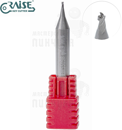 Вертик.фреза RAISE EW5509B ф0,9мм CARBIDE (ф0,9Х6Х40)