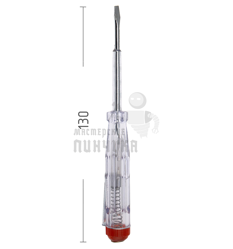 Пробник электрический 130 мм, 100-500 В Sparta