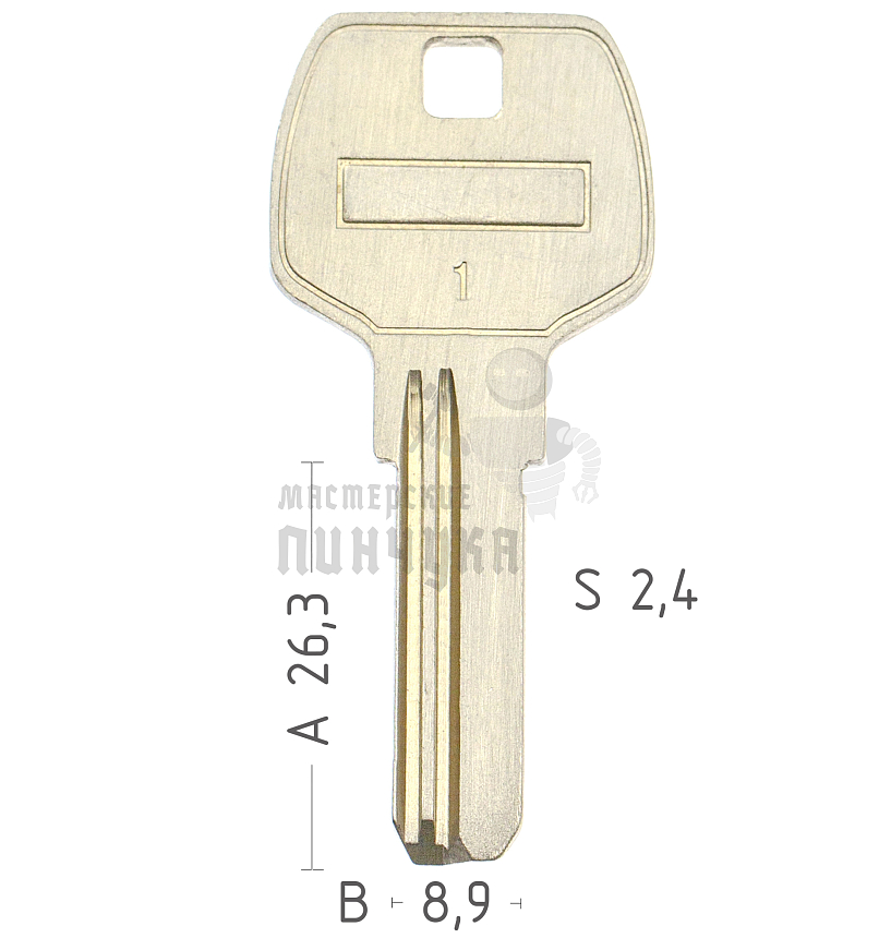 GERDA GDA1 2 паза 