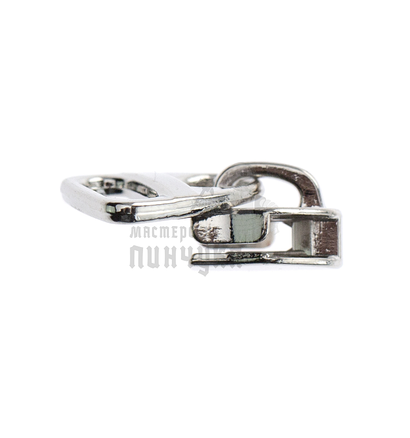 Бегунок для спиральной молнии, тип 5, сумочный N5 цв. никель 