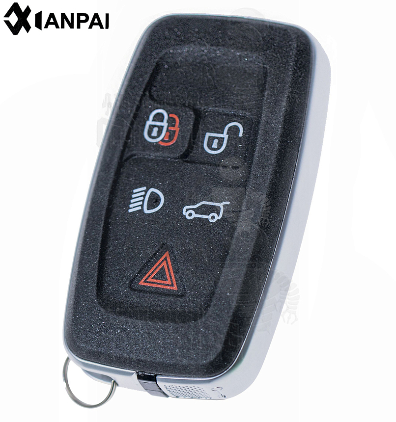 Корпус ключа 4 кнопки + паника Land Rover КНР