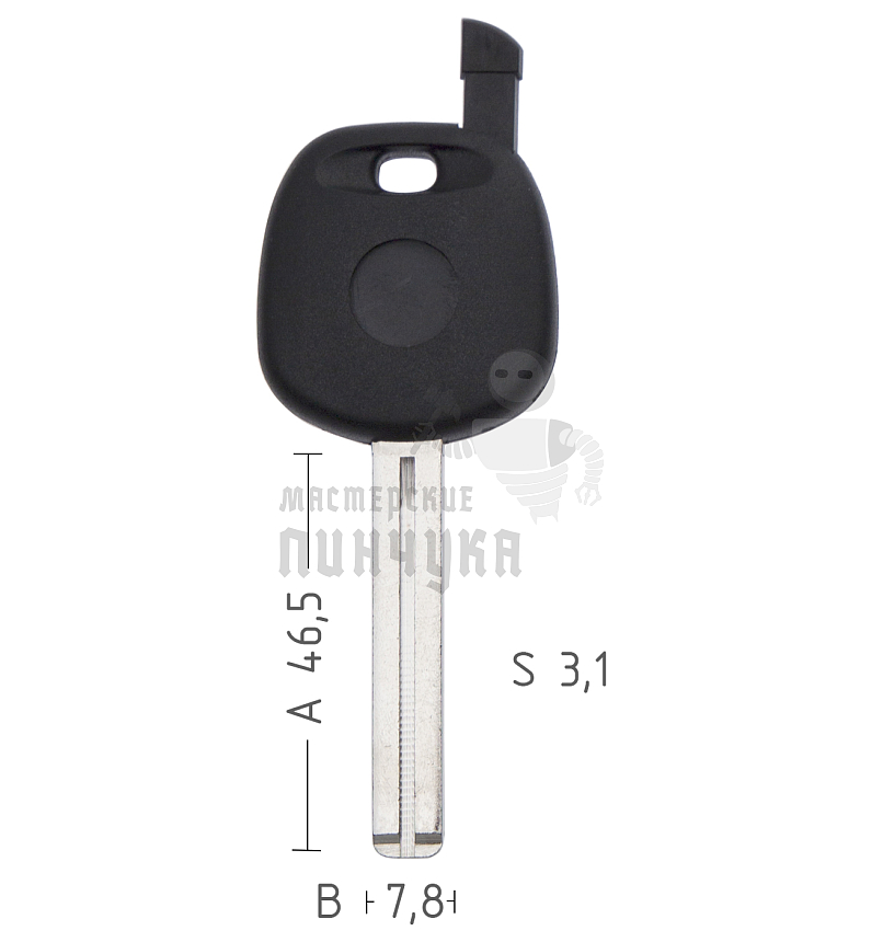 T00KIA7P TP00KI-7P KIA7BTE а/пласт.с мест.п/чип KIA/HYUNDAI