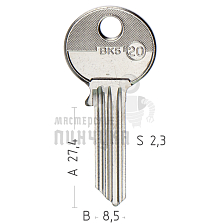 BK19/20 BK520 BKS34 KSB20 - Чертеж