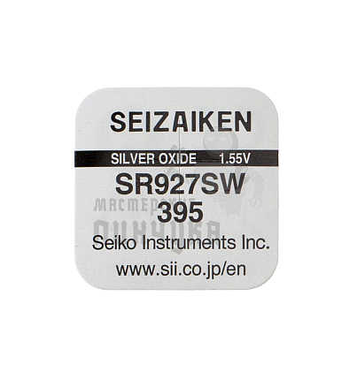 Батарейка часовая Seizaiken 395 SR927SW BL1 (1/10/100)