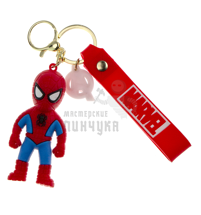 Брелок для ключей "Человек паук" + карабин