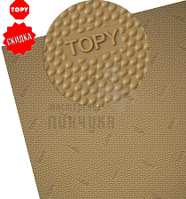 Набойки листовая "Topy  Verasoft", р-р 600х400х6мм, цв.карамельный (93) - Чертеж