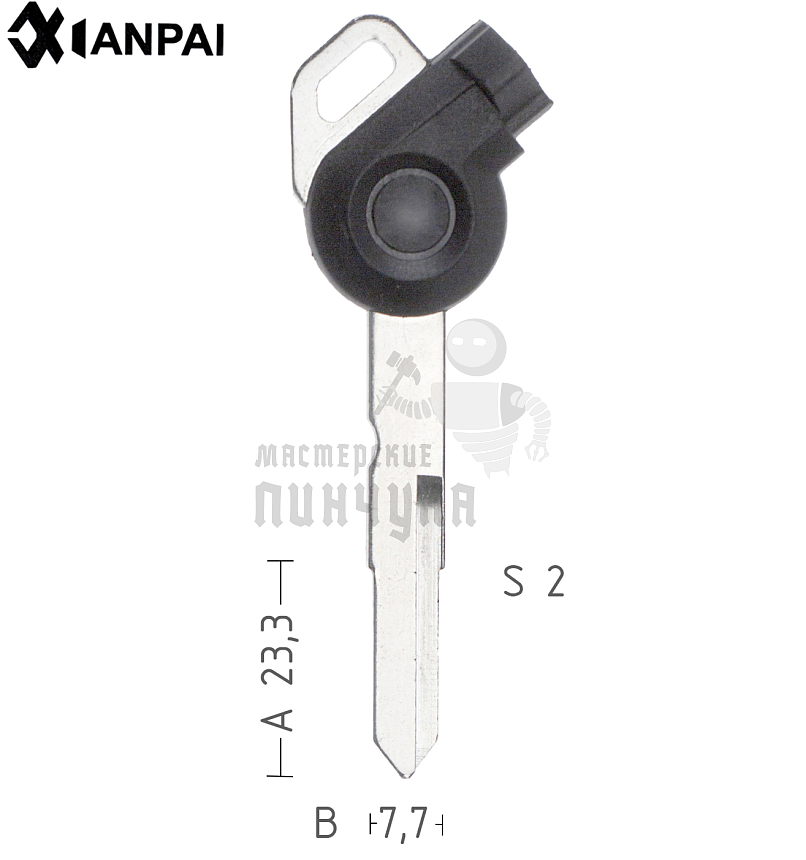 YAMAHA (магнит) YAMA33P1_YA36P 1-паз  КНР