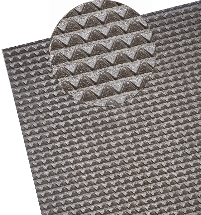 Набойки лист. "Большая Пирамида" 380*570*6,2 цв.коричневый