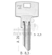 PH4SL PFA-4 PHF4R - Чертеж
