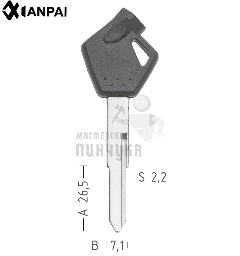 SUZUKI (магнит) авто 1-паз 60мм