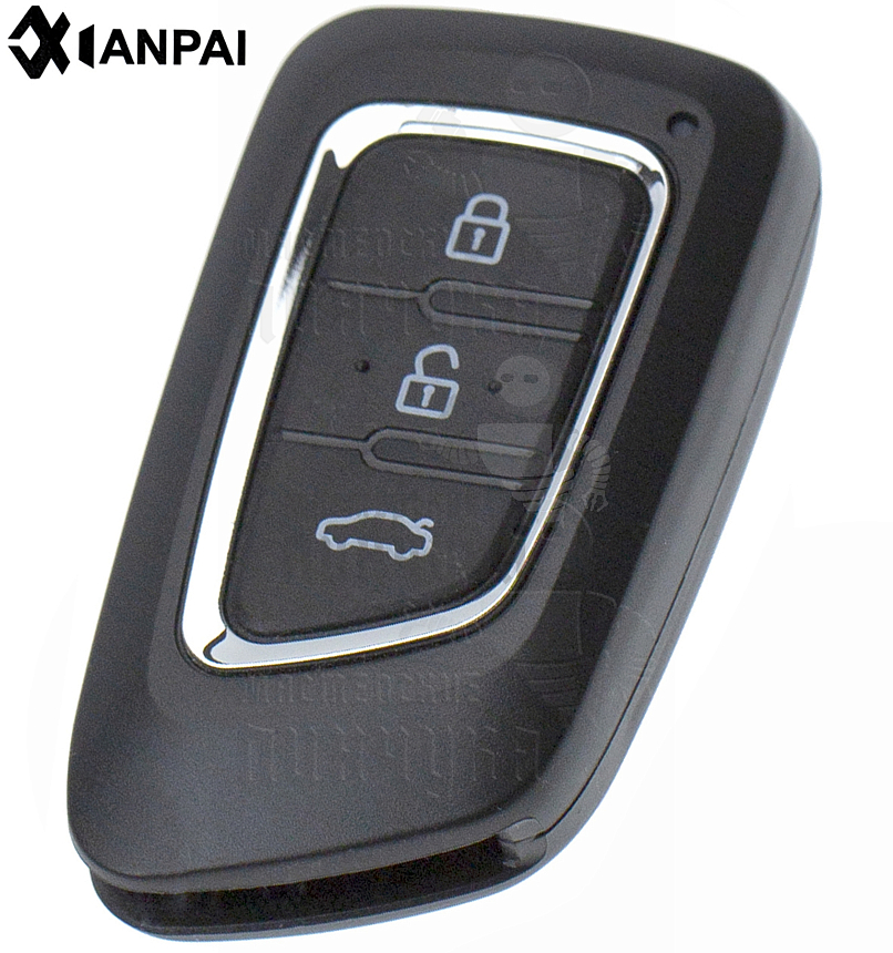 Корпус ключа DONGFENG 3 кнопки  //КНР 