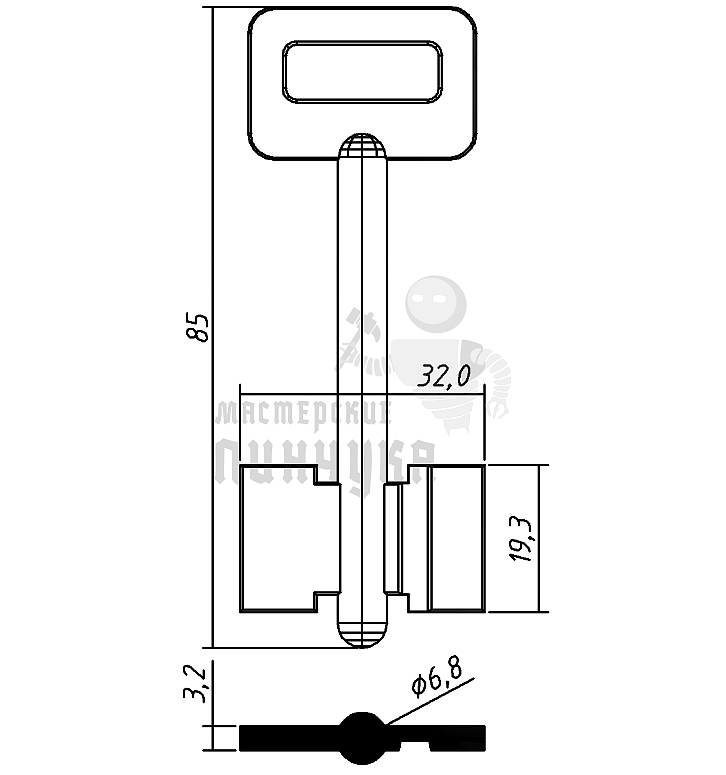 ERV3D (силумин)