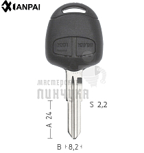 Корпус  Mitsubishi  MIT7P  MIT8  MIT7P 2кн.ремкомпл.(левый)  КНР - Чертеж