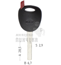 TP00SAA1P T00YM26RP а/пласт.с мест.п/чип SAAB - Чертеж