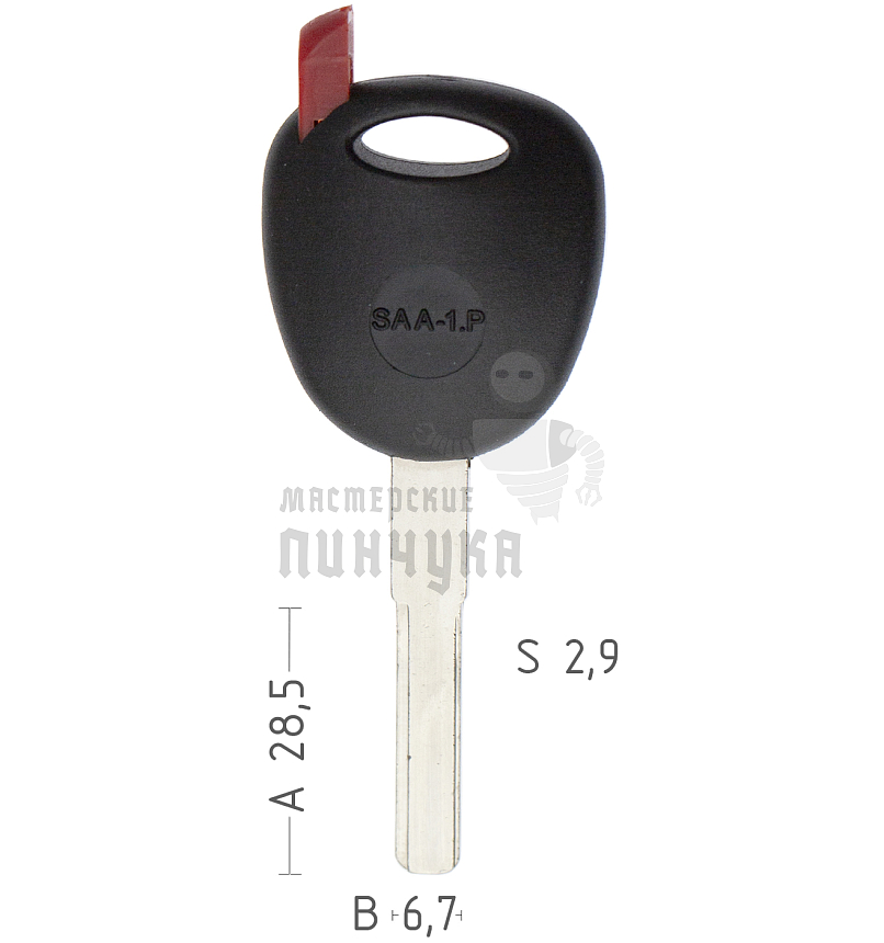 TP00SAA1P T00YM26RP а/пласт.с мест.п/чип SAAB