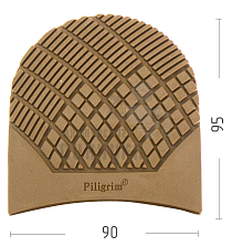Набойка PILIGRIM Н0018, цв.хаки - Чертеж