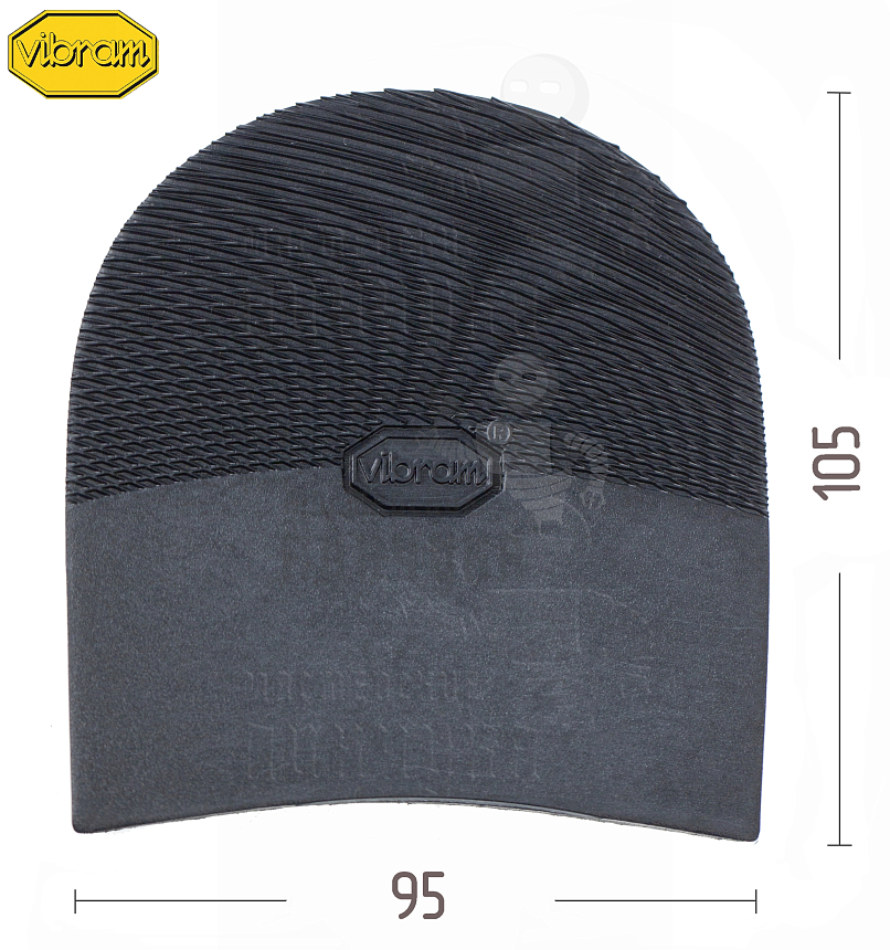 Набойка "Vibram Ariel" 5342 (030), цв. черный