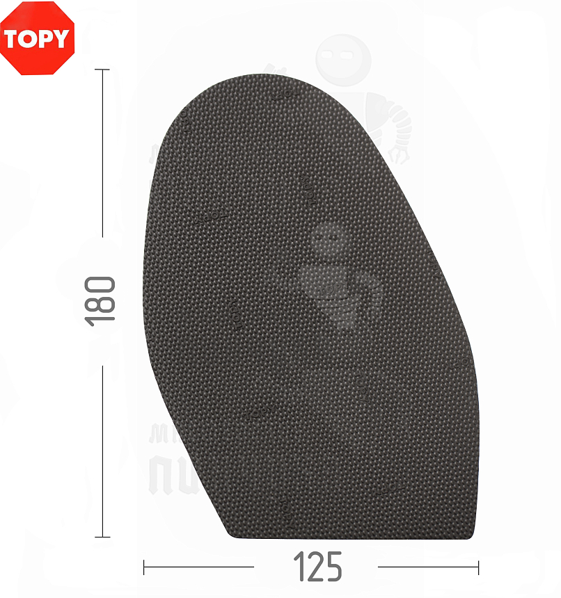 Проф. формованная Topy Verasem 1.7мм H2 Коричневый