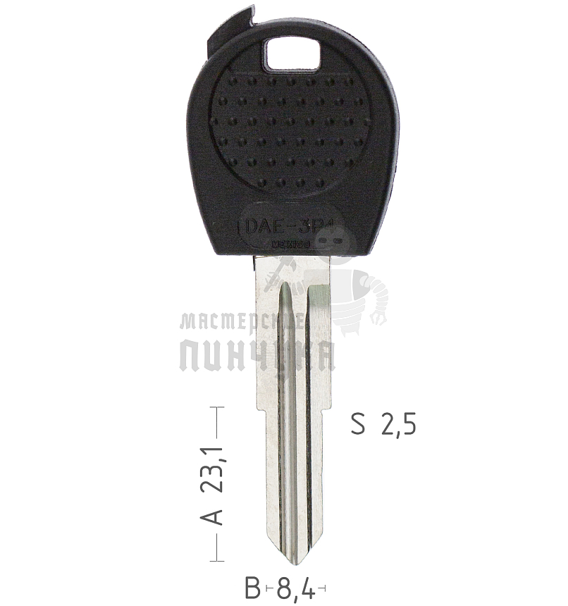 TP00DAE3P4 T00DW2PA а/пласт.с мест.п/чип Daewoo