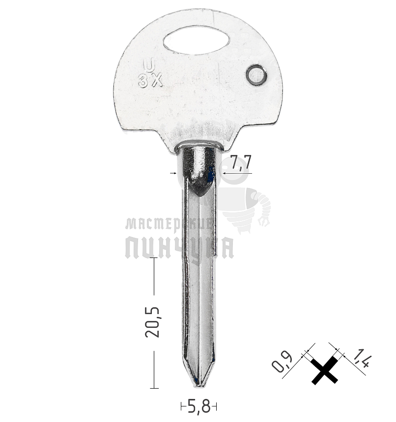 Крест U3X G-088 КНР