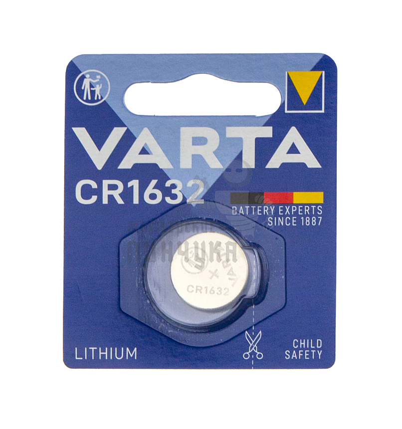 Батарейка VARTA CR1632 BL1 (1/10/300)