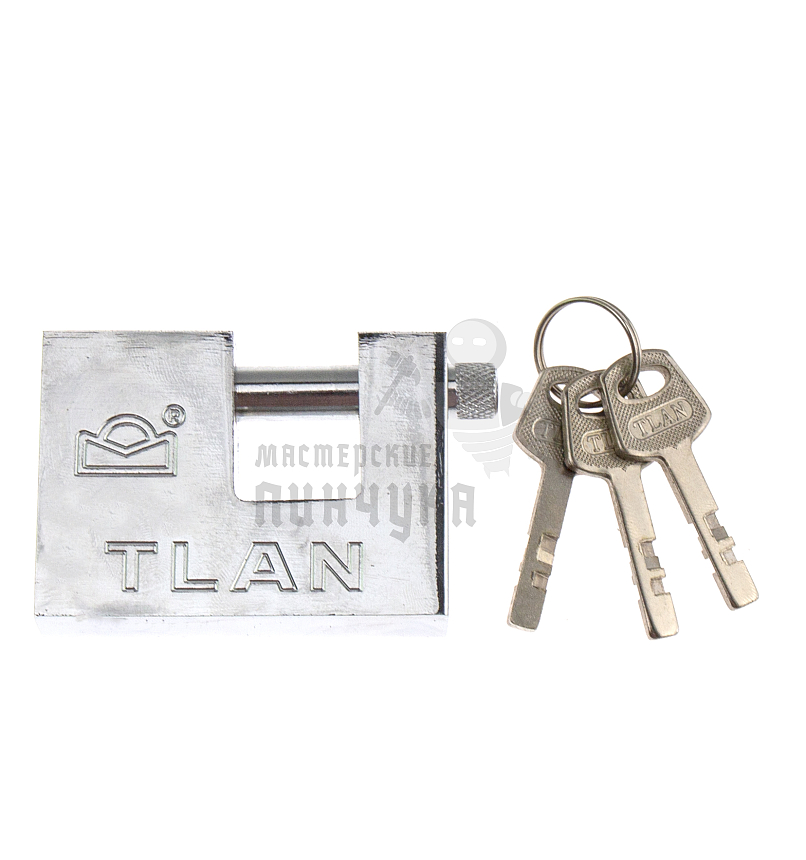 Навесной замок "TLAN" hardened 68мм 