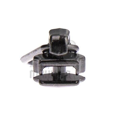 Бегунок для чемодана Т8 "Judson", темная гальваника матовая