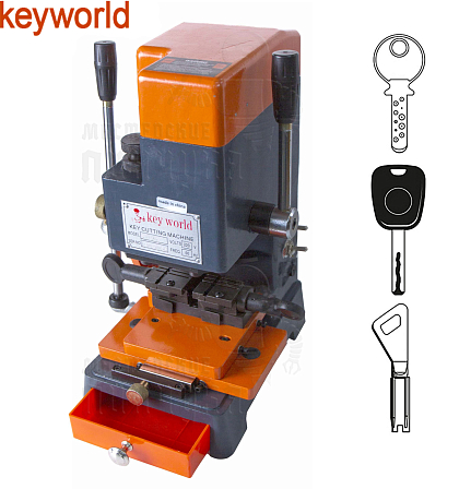 Станок Keyworld 399AC Вертикально-фрезерный для изготовления ключей