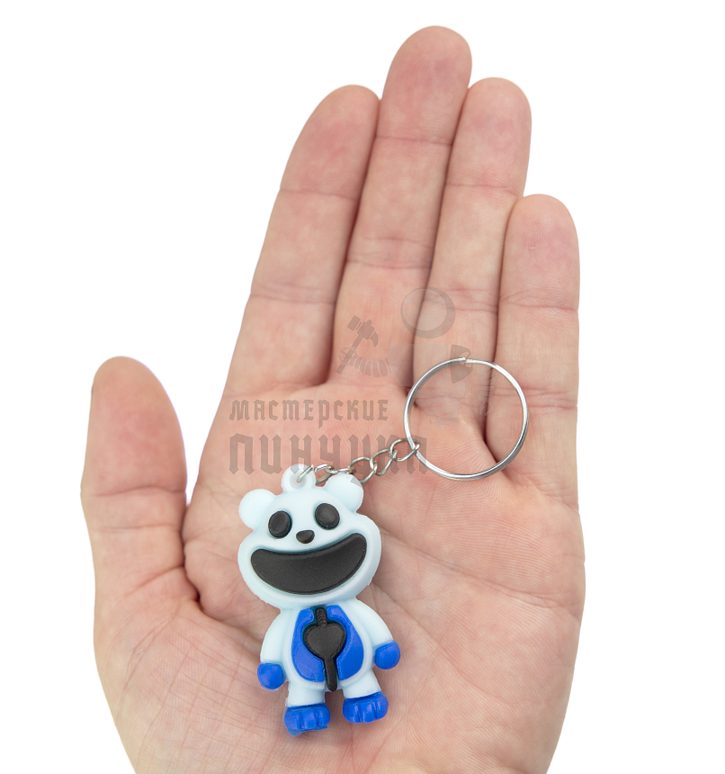 Брелок для ключей "Poppy playtime",  МИШКА с кольцом