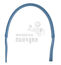 Ручка сумочная, плоская (6207), 65см, цв.голубой - Чертеж