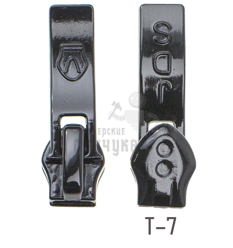 Бегунок  "Judson"  т.7 усилен. "волна" черн.