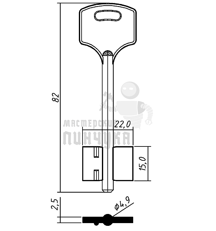 ELB14D (желтый)