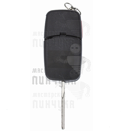Корпус выкидного ключа HU-HAA.P1 HU66 HF55P65 3 кнопки + паника овальные AUDI КНР