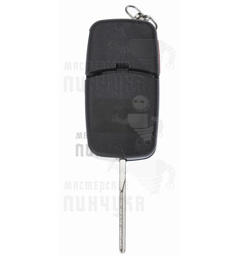 Корпус выкидного ключа HU-HAA.P1 HU66 HF55P65 3 кнопки + паника овальные AUDI КНР