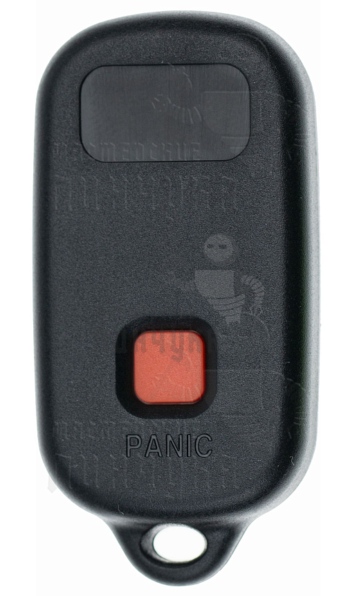 Корпус ключа без лезвия 3 кнопки + паника КНР