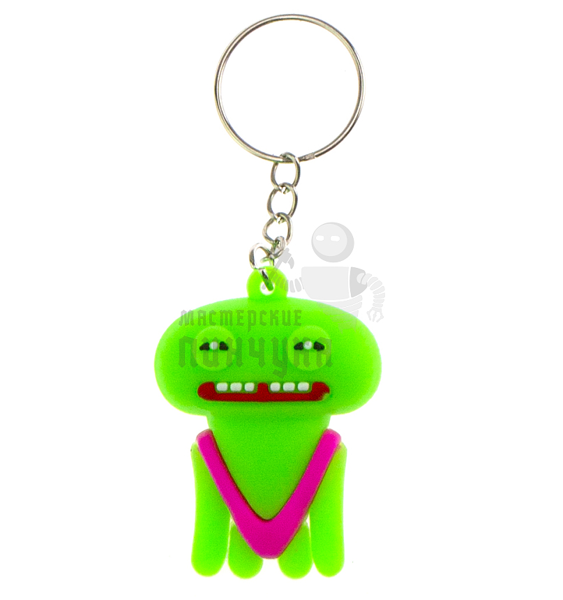 Брелок для ключей "FUGGLER", цв.салатовый