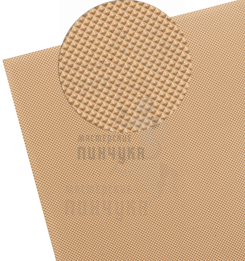 Набойки пласт. S-Pyramid 500х500х6,4мм цв.бежевый